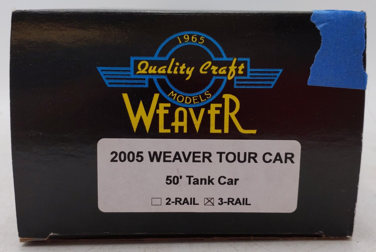 Weaver O Gauge 2005 Spring Tour 50' Tank Car EX/Box