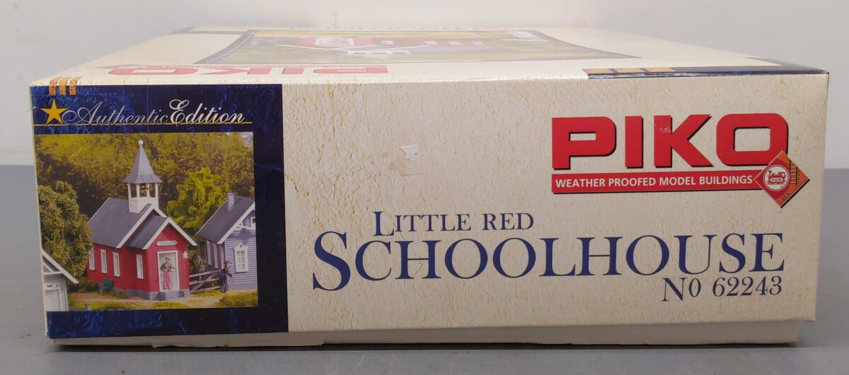 Piko 62243 G Scale Gingerbread Series Little Red Schoolhouse Building Kit LN/Box