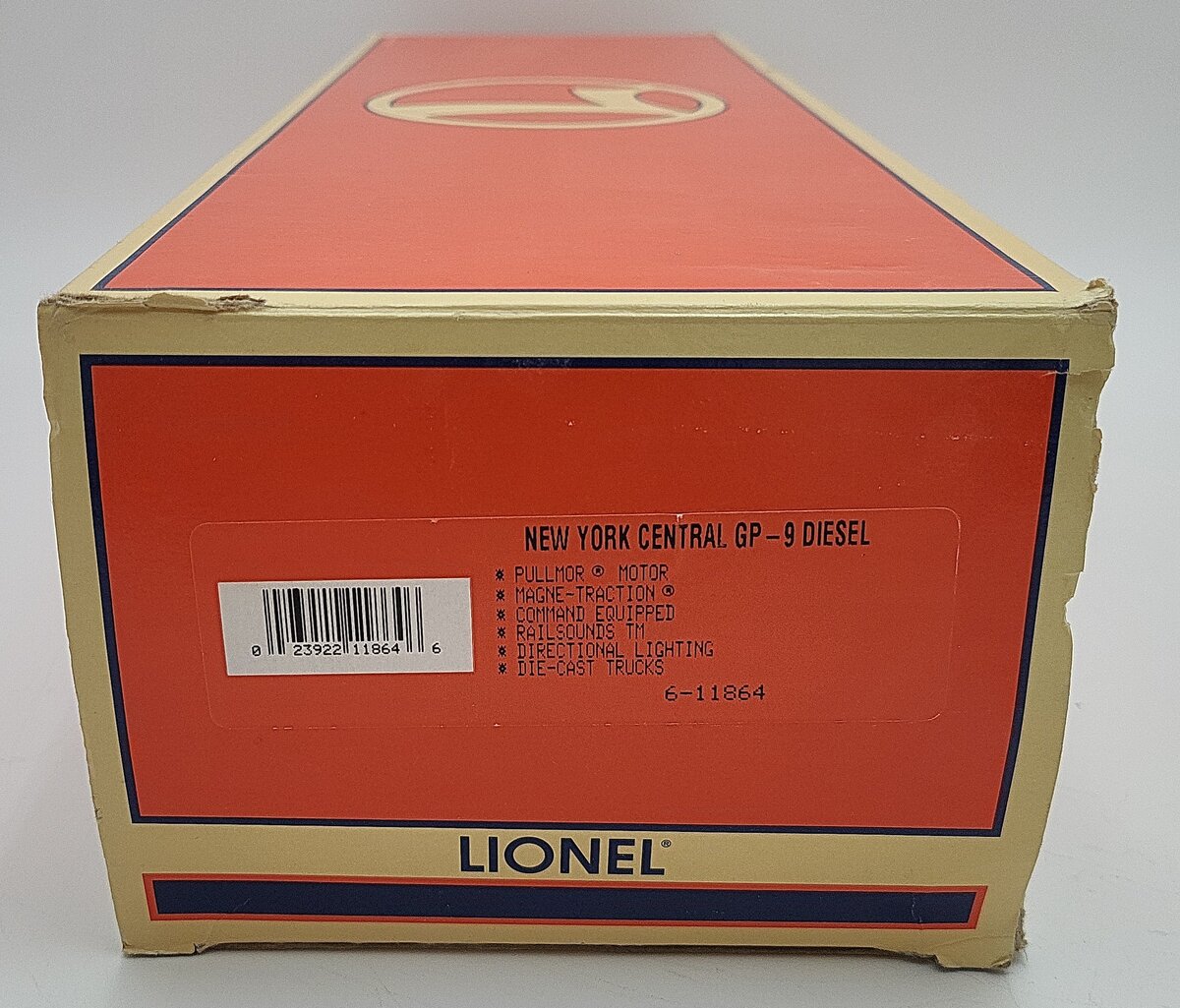 Lionel 6-11864 O Gauge New York Central GP-9 Diesel Locomotive #2383 EX/Box