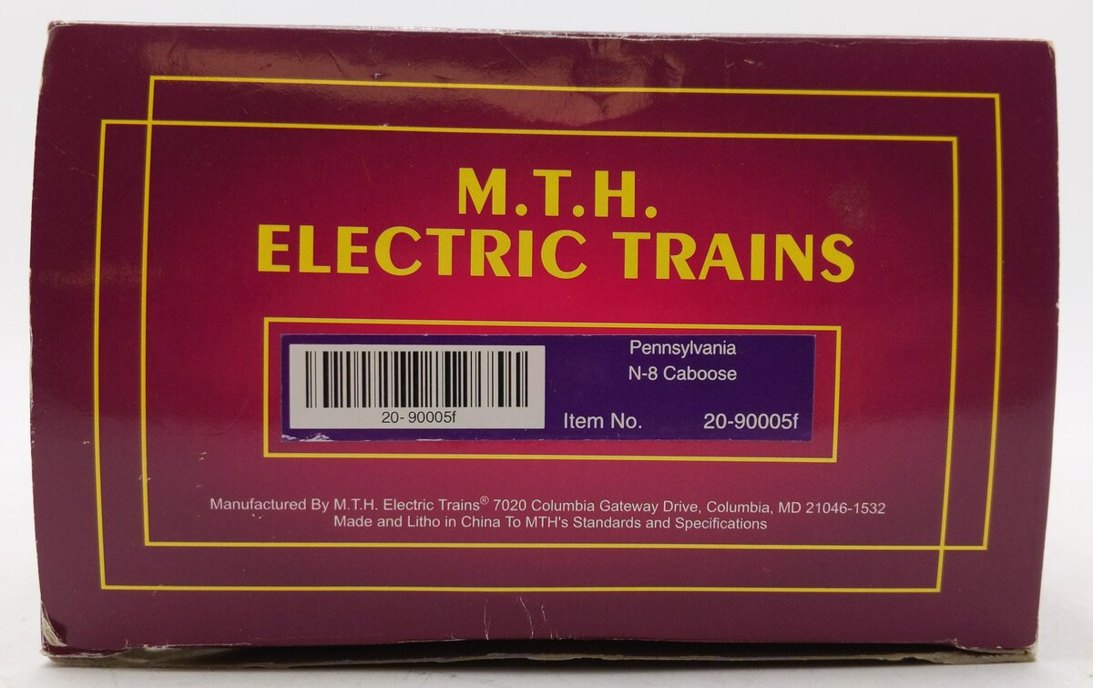 MTH 20-90005F O Gauge Pennsylvania N-8 Caboose #478132 LN/Box
