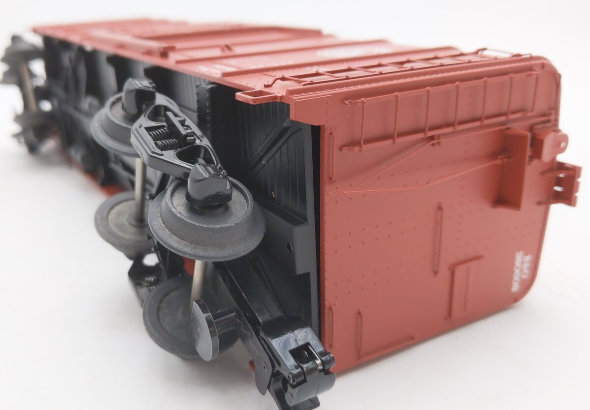 Weaver G23003 O B&O Wagontop Box Car / Box Car Red - Flat Panel Door (3Rail) EX