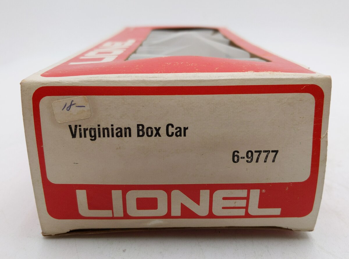 Lionel 6-9777 O Gauge Virginian Boxcar EX/Box