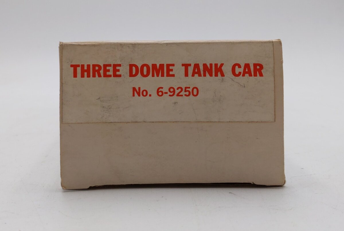 Lionel 6-9250 Waterpoxy Triple Dome Tank Car VG/Box