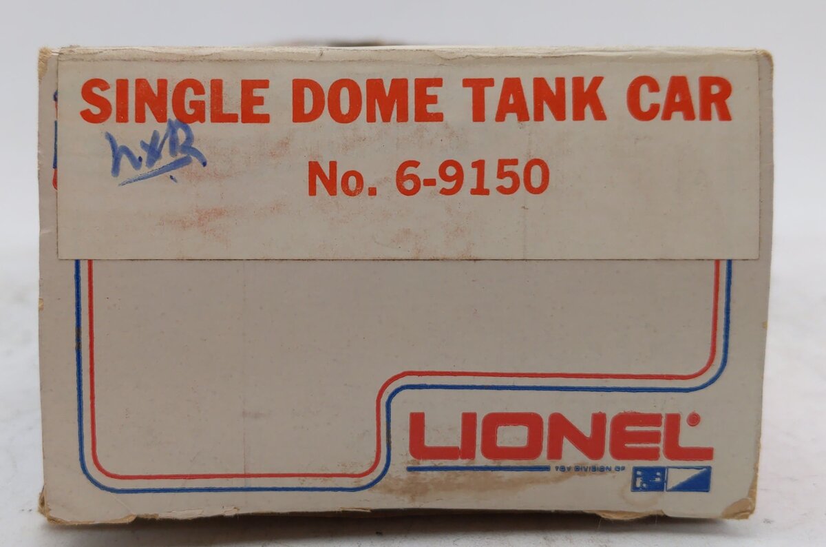 Lionel 6-9150 O Gauge Gulf Single Dome Tank Car #9150 EX/Box