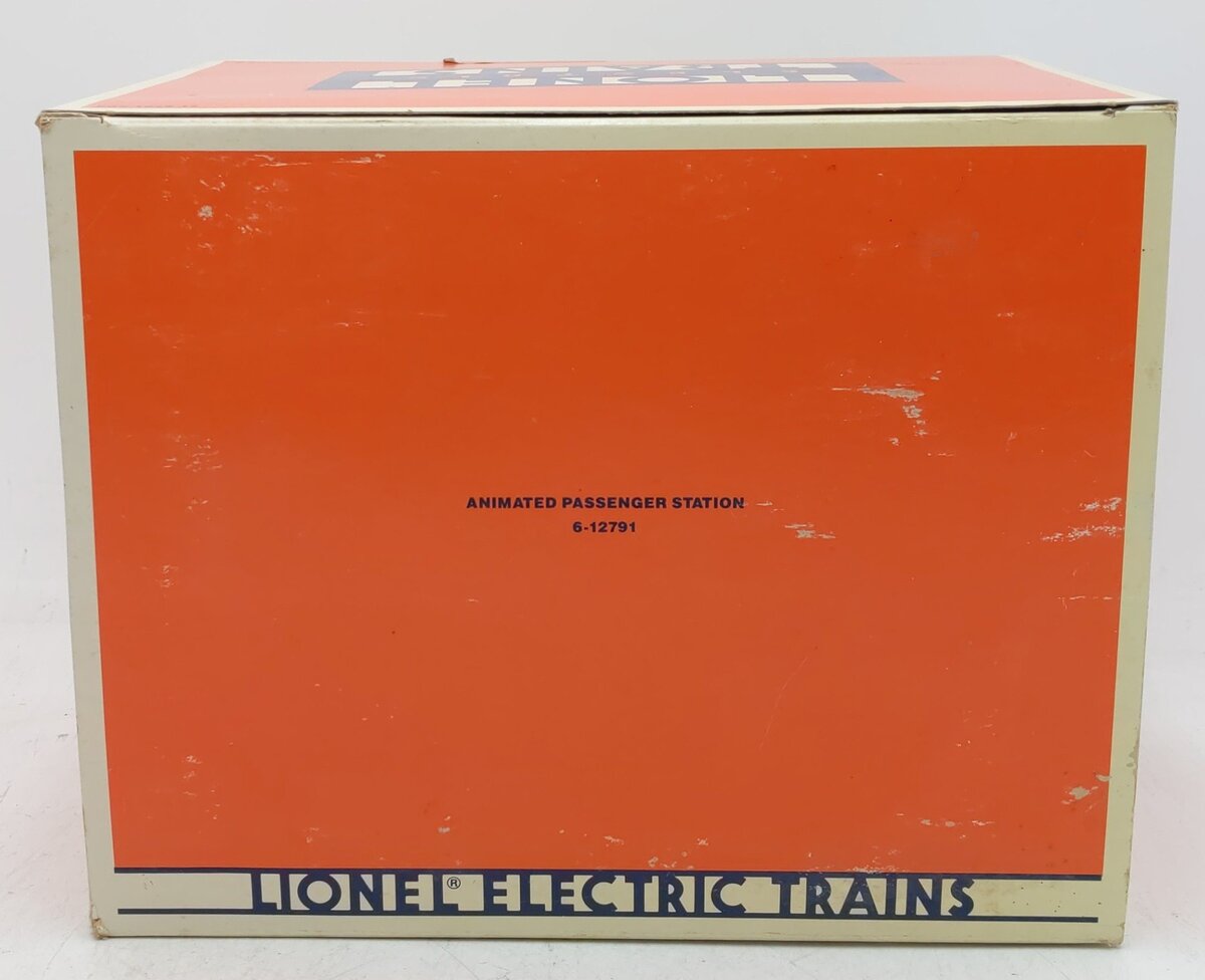 Lionel 6-12791 O Animated Passenger Station EX/Box
