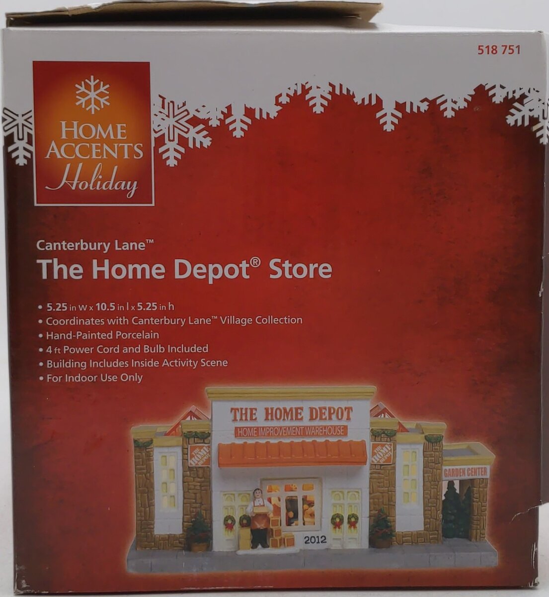 Home Accents Canterbury Lane The Home Depot Store 2012 EX/Box