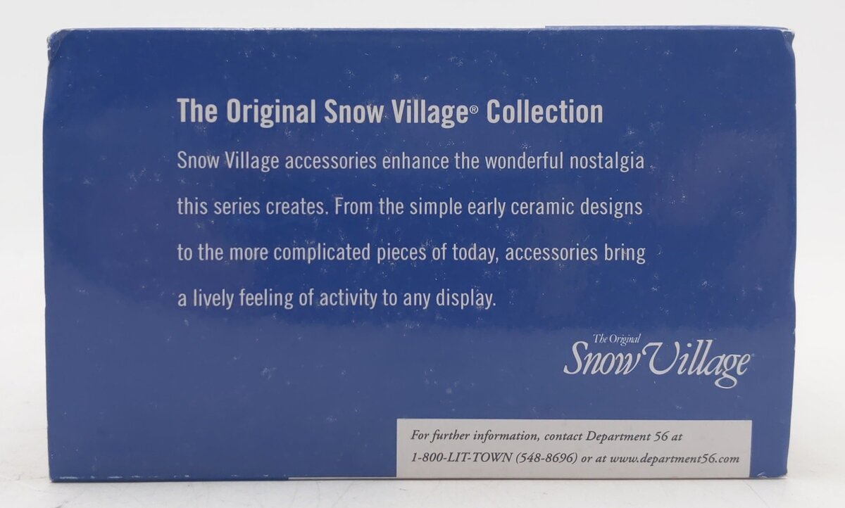 Dept 56 807286 Snow Village "Blue Ribbon Treats" VG/Box
