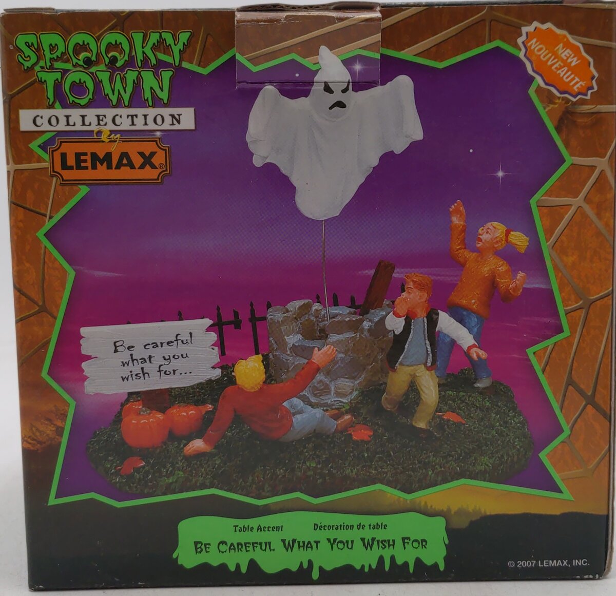 Lemax Spooky Town Be Careful What You Wish For NIB