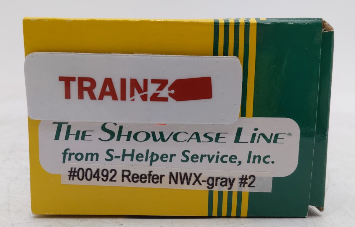 S-Helper 00492 S Gauge Chicago North Western 40' Wooden Billboard Reefer #15024 LN/Box