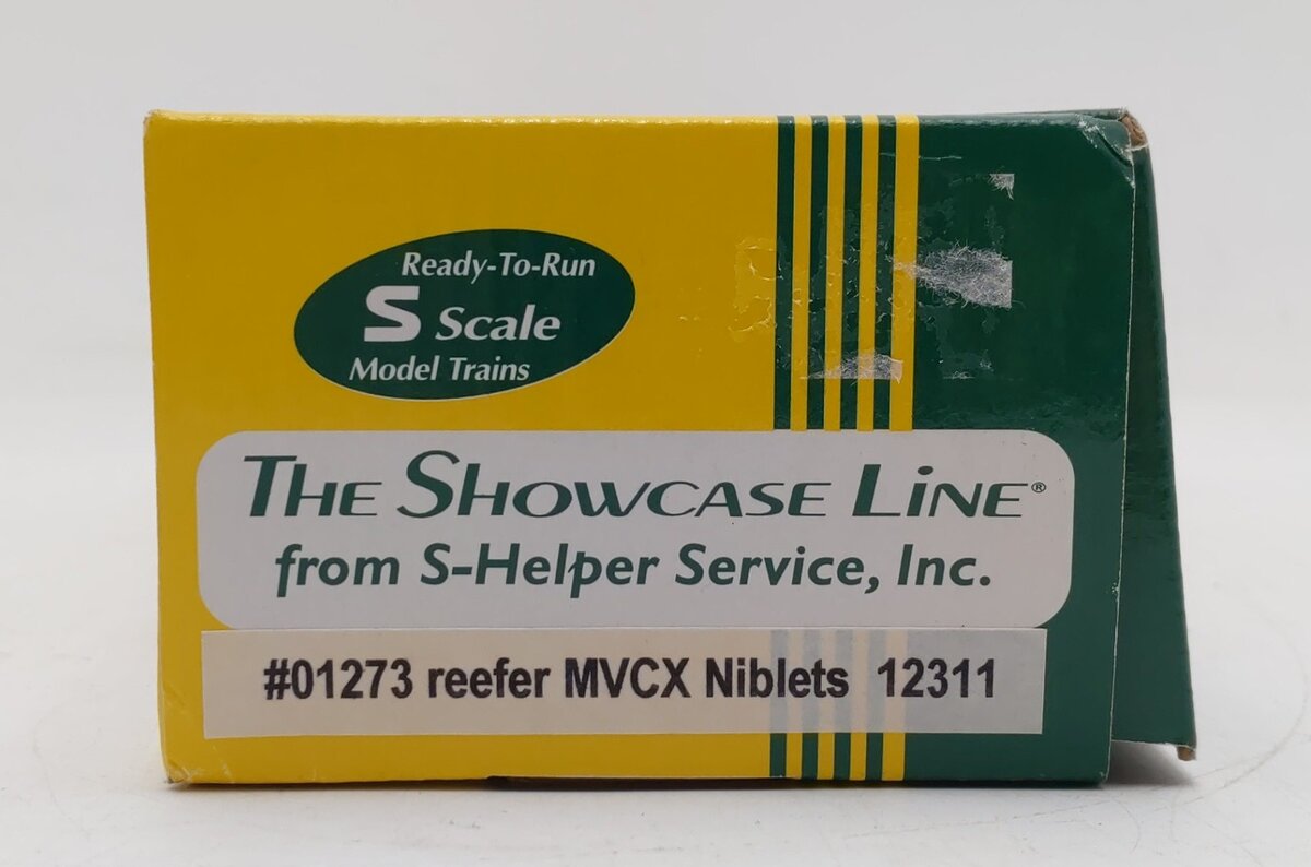 S-Helper 01273 S Gauge MVCX Niblets Reefer #12311 LN/Box