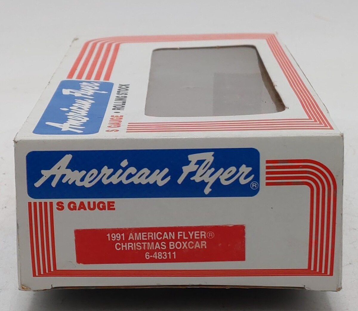 American Flyer 6-48311 S Scale 1991 Season's Greetings Boxcar #8311 LN/Box
