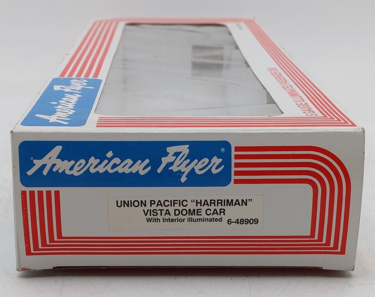 American Flyer 6-48909 S Scale Union Pacific "Harriman" Vista Dome Car #8909 EX/Box