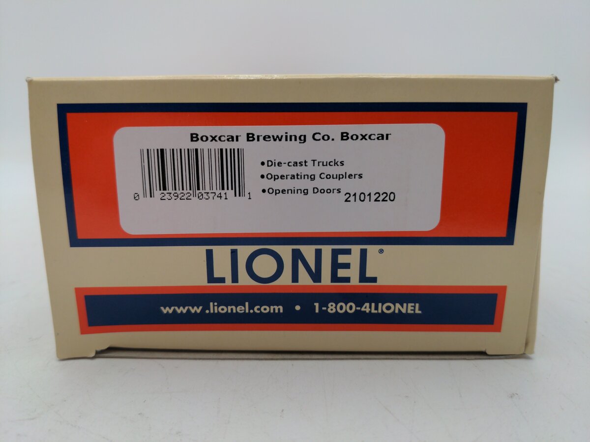 Lionel 2101220 O Gauge West Chester Boxcar Bewing Co. Boxcar #657 LN/Box