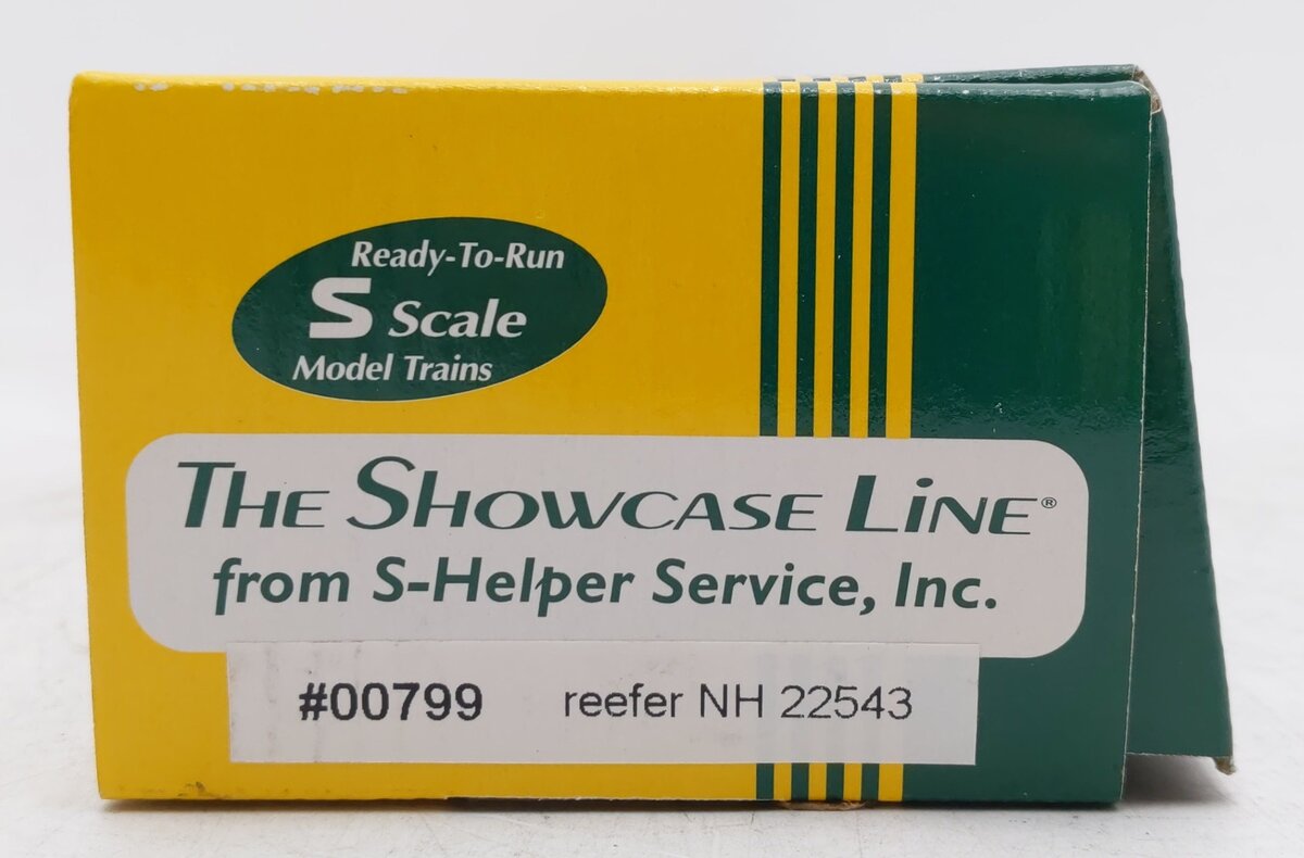 S-Helper 00799 S Gauge New Haven Reefer Car #22543 LN/Box