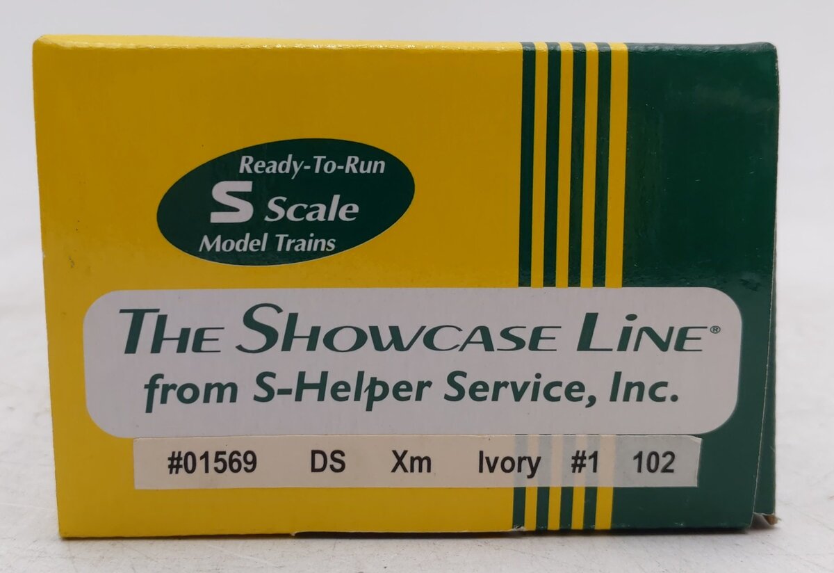 S-Helper 01569 S Scale I&M.V.Ry.Co DS XM Ivory Boxcar #102 LN/Box