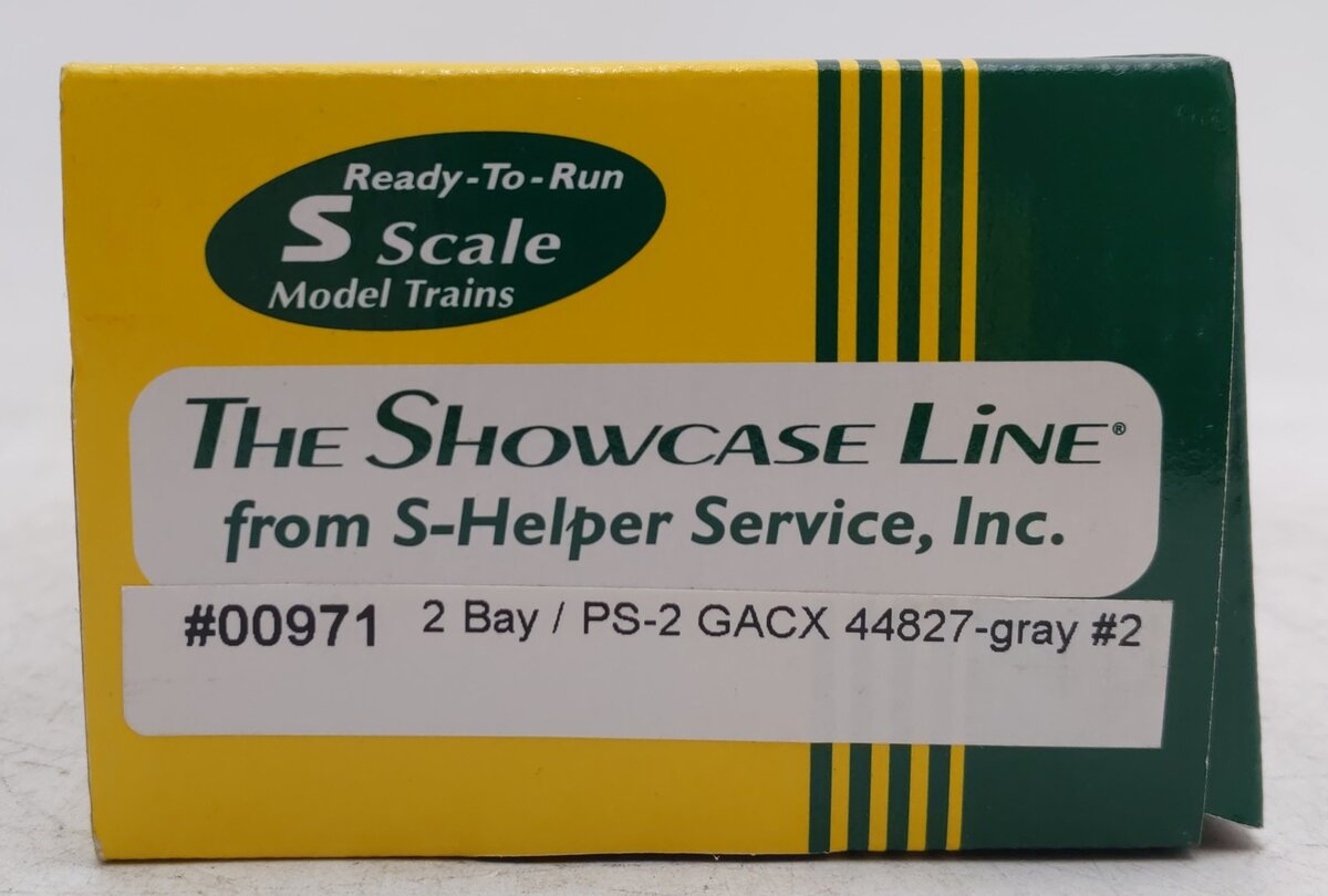 S-Helper 00971 S Scale GACX Brach's 2-Bay Hopper #44827 LN/Box