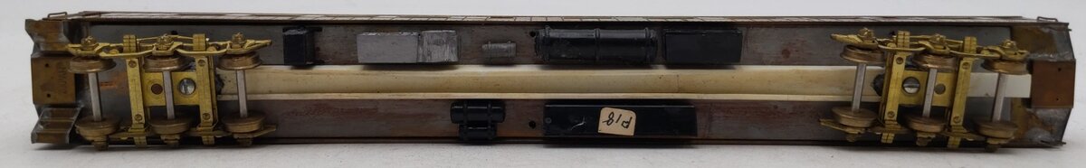 Suydam RR-9 HO Brass Santa Fe 1360 Class 80' Lounge-Dorm Car-Assembled EX