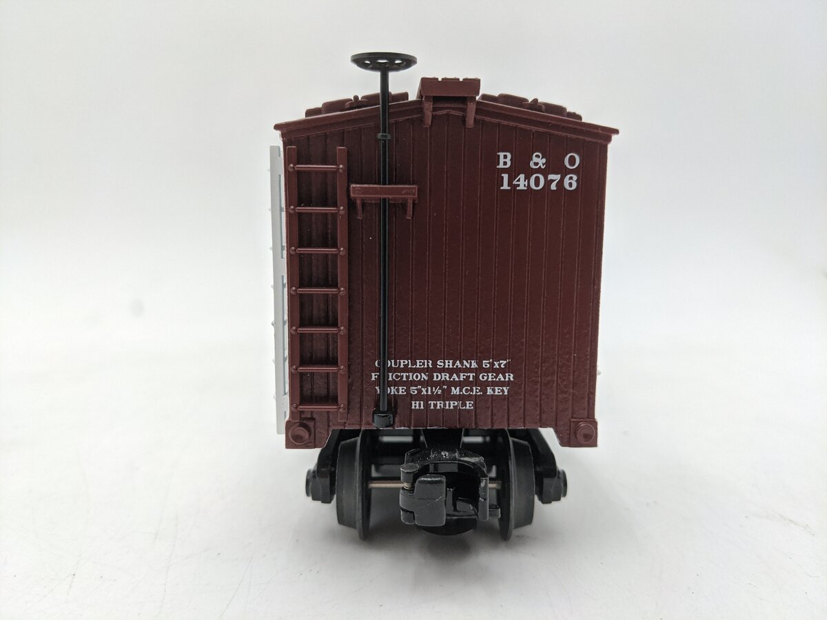 MTH 30-8604 O Gauge Baltimore & Ohio Diecast Refrigerator Car EX