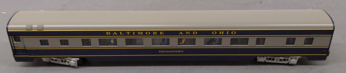 K-Line K4610-15507 O Baltimore & Ohio "Youngstown" 21" Aluminum Coach Car EX