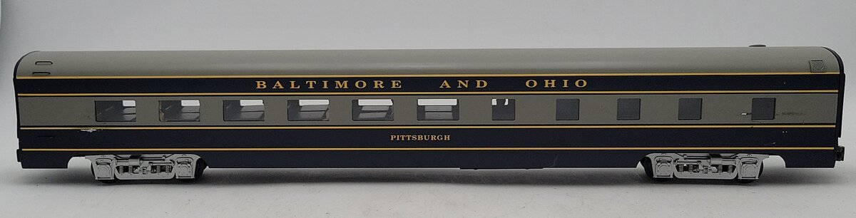 k-line O Gauge Aluminum Baltimore & Ohio Pittsburg 21" Passenger Car EX