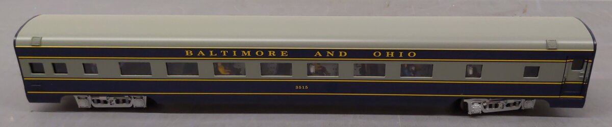 K-Line K4610-43515 O Baltimore & Ohio 21" Aluminum Coach Car #3515 EX