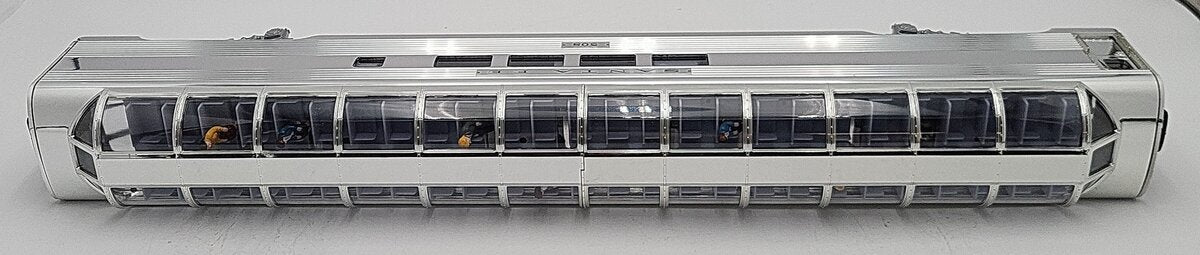 K-Line K4630-40508 Santa Fe 21" Aluminum Vista Dome Car #508 EX