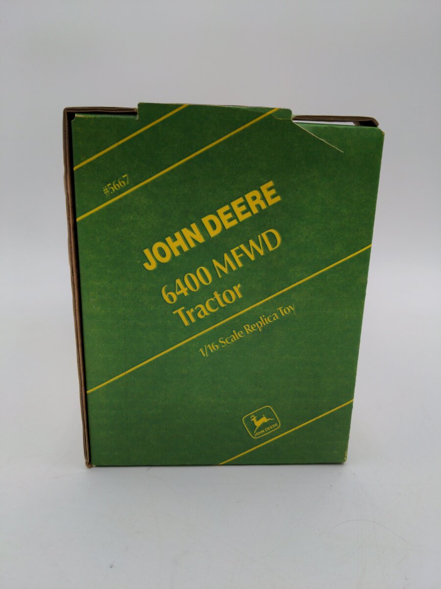 Ertl 5667 1:16 Scale Die Cast John Deere 6200 MFWD Tractor LN/Box