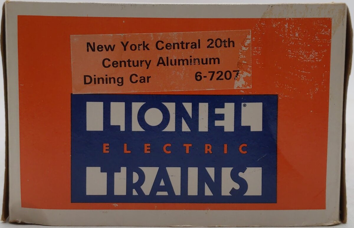 Lionel 6-7207 O Gauge New York Central Dining Passenger Car #7207 EX/Box