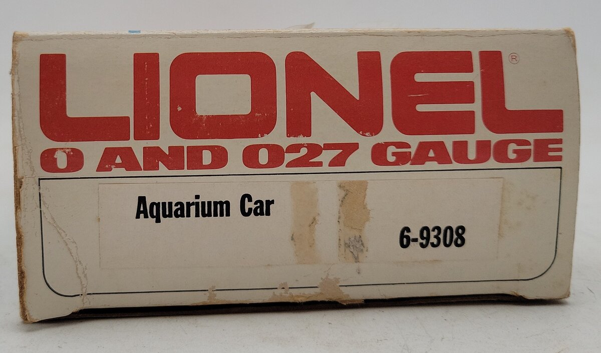 Lionel 6-9308 O Gauge Operating Aquarium Car EX/Box