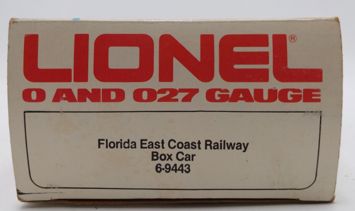 Lionel 6-9443 O Gauge Florida East Coast Boxcar LN/Box