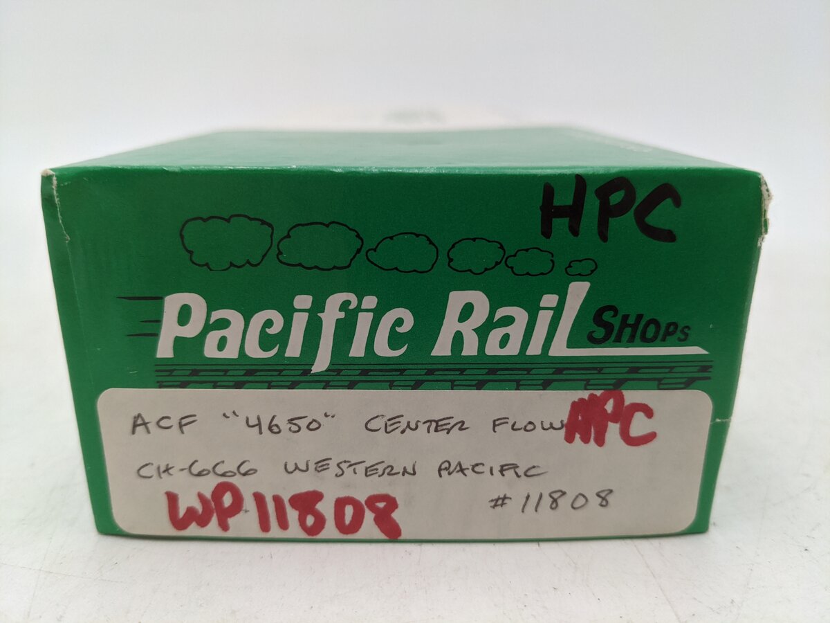 Pacific Rail 4650 S Scale Western Pacific Hopper #11808 EX/Box