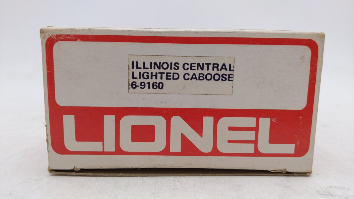 Lionel 6-9160 Illinois Central N5C Lighted Caboose EX/Box