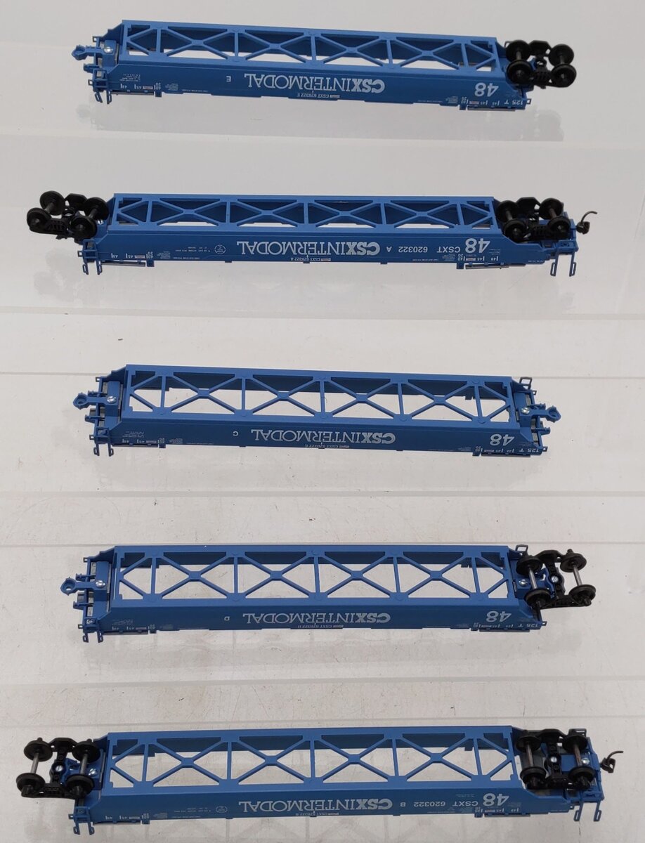 Con-Cor HO Scale Central Soya Stack Train #620322 EX