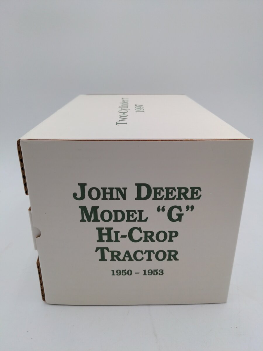 Ertl 5000TA 1/16 John Deere Model G Hi-Crop Tractor, 1997 Two-Cylinder 7 LN/Box