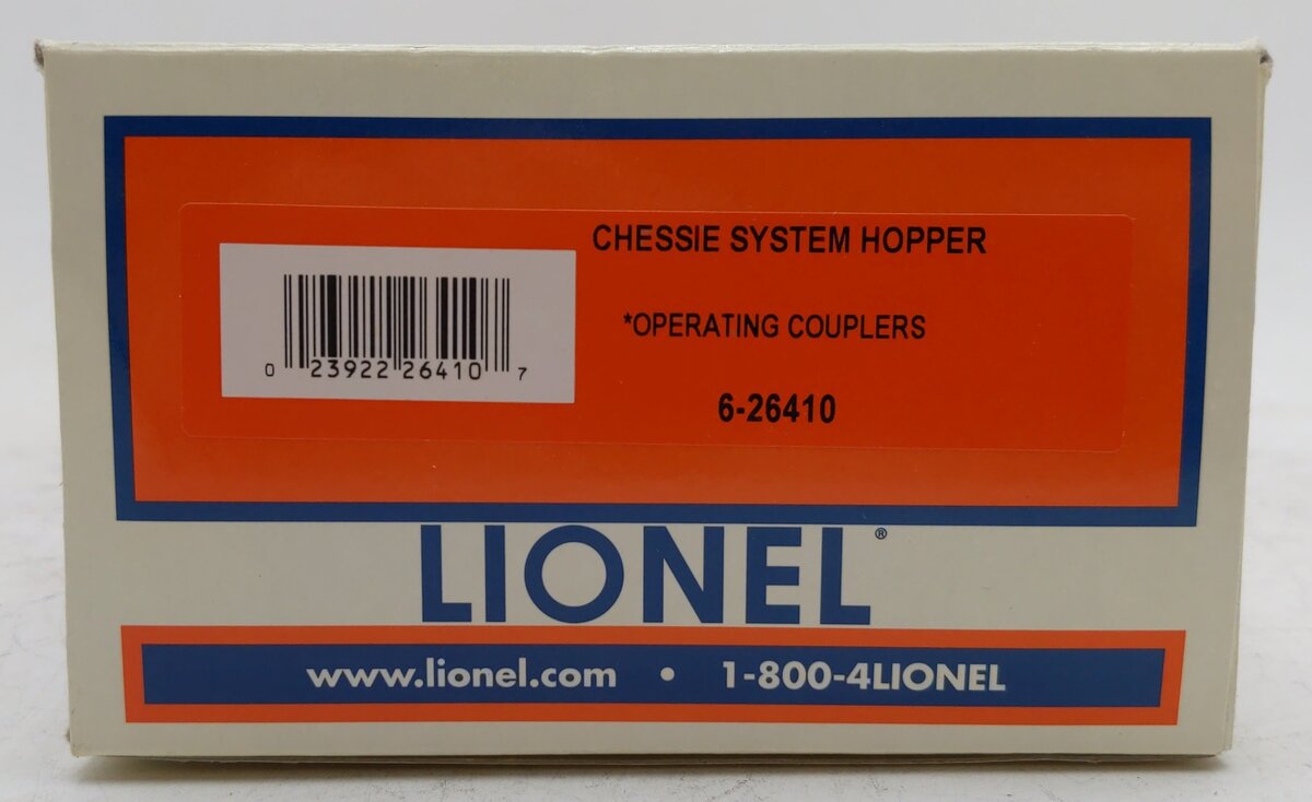Lionel 6-26410 O Gauge Chessie System Hopper EX/Box