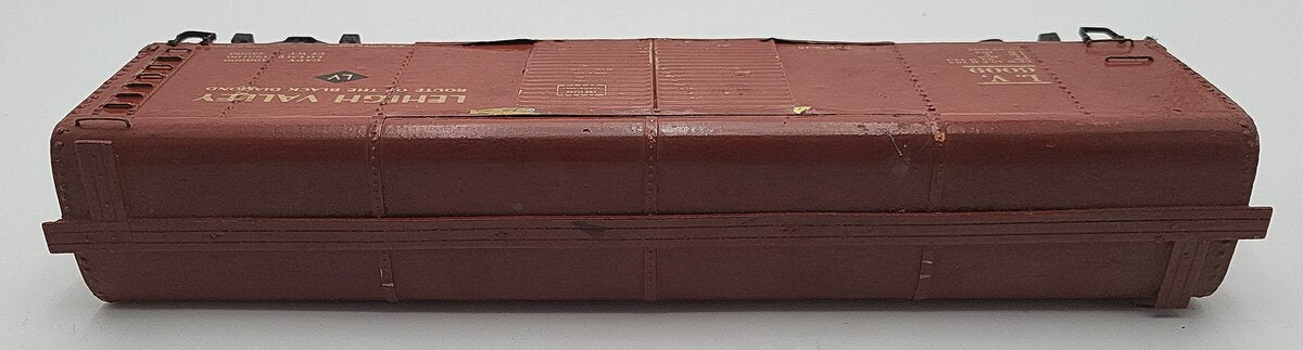 Weaver O Scale Lehigh Valley Brass Boxcar 2-Rail VG