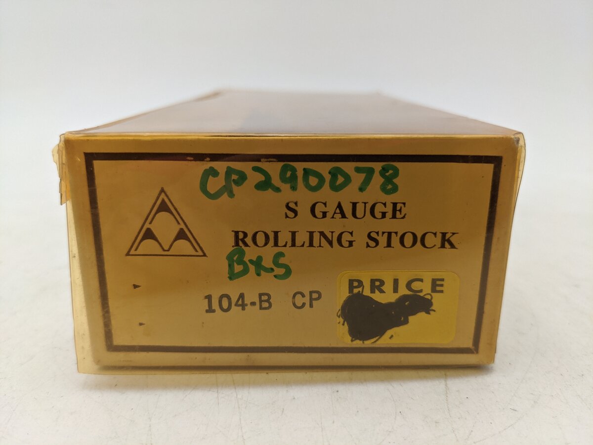 American Models 104-B S Canadian Pacific Railroad Boxcar #290078-Scale EX/Box