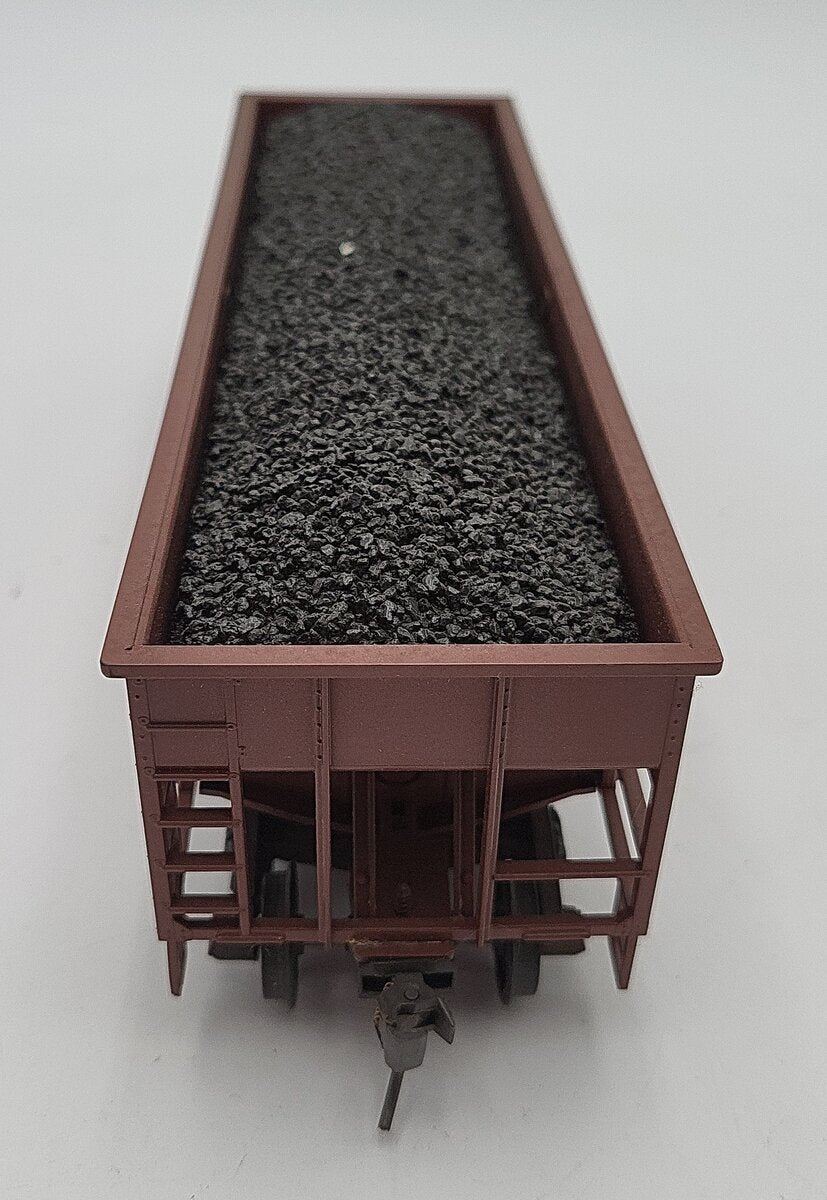 Weaver 10897 O Gauge Western Maryland 36' Ribbed 2-Bay Hopper 2-Rail VG