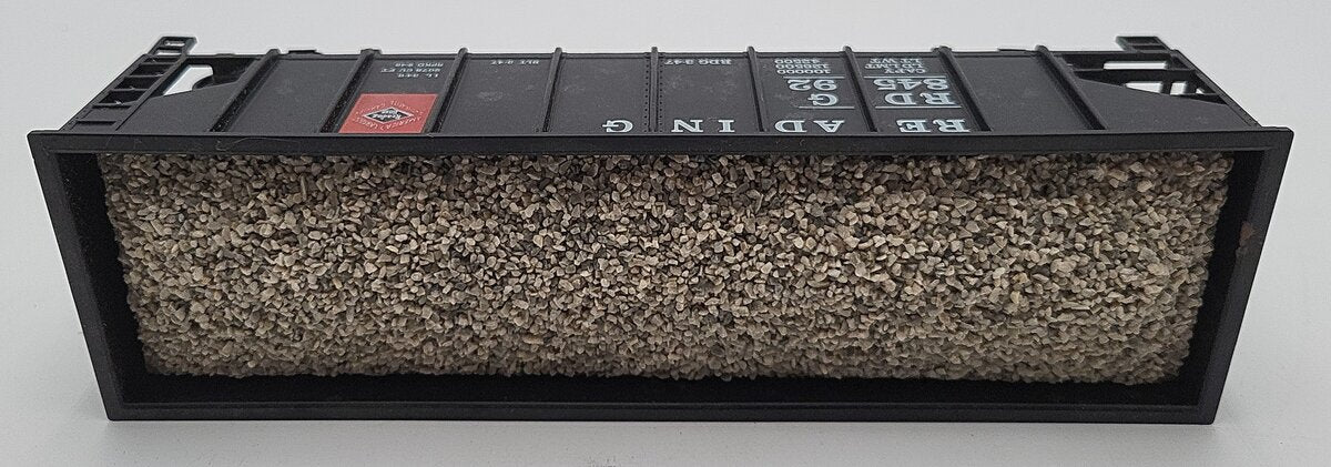Weaver 84592 O Gauge Reading 2-Bay Hopper W/Load 2-Rail VG