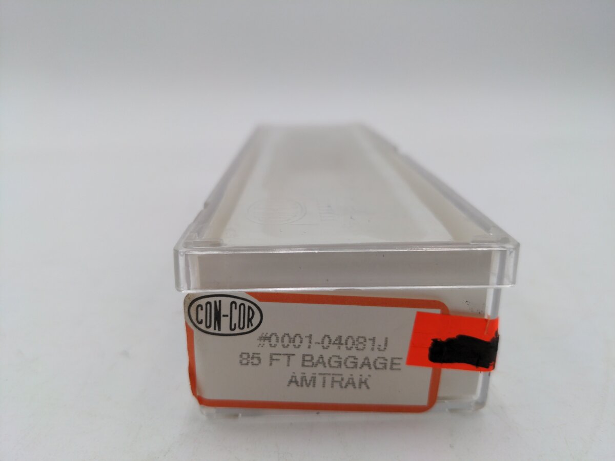 Con-Cor 0001-04081J N 85' Amtrak Baggage Car #1128 LN/Box