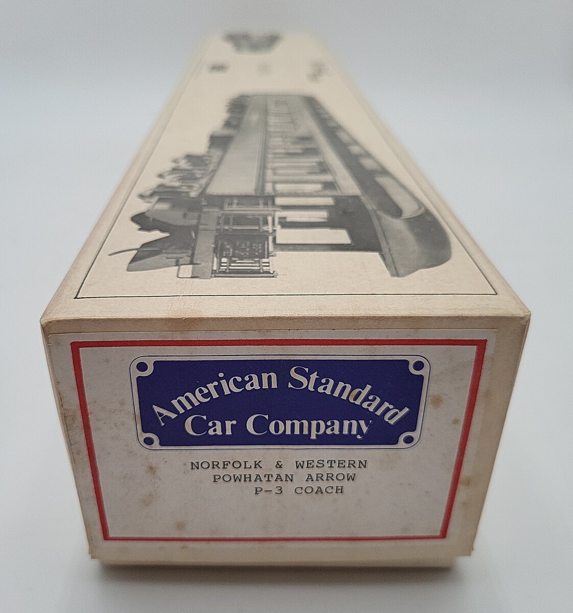 American Standard O Scale Norfolk and Western Powhatan Arrow Passenger Car Kit EX/Box