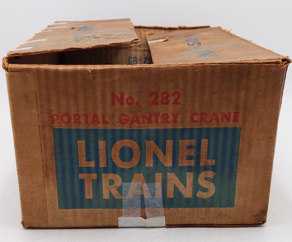 Lionel 282 Vintage O Bucyrus Erie Remote Control Gantry Crane/Box
