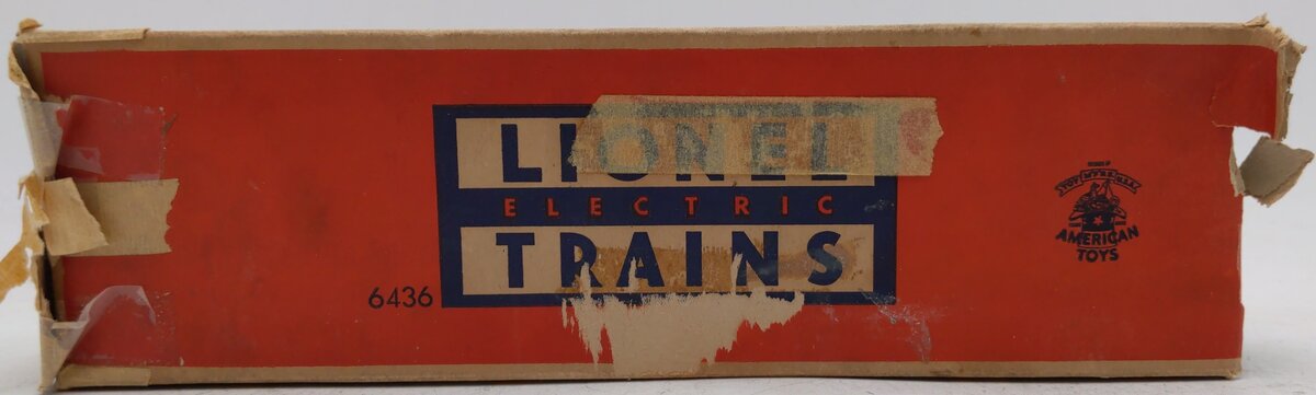 Lionel 6436 Vintage O Lehigh Valley Black 4-Bay Hopper VG/Box
