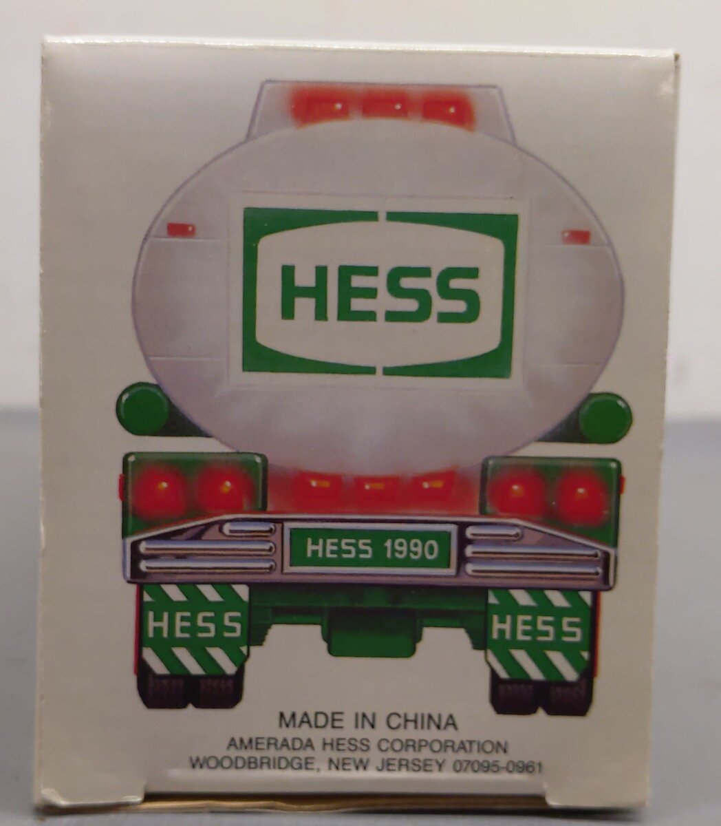 Hess 1:64 Die-Cast 1990 Toy Tanker Truck EX/Box
