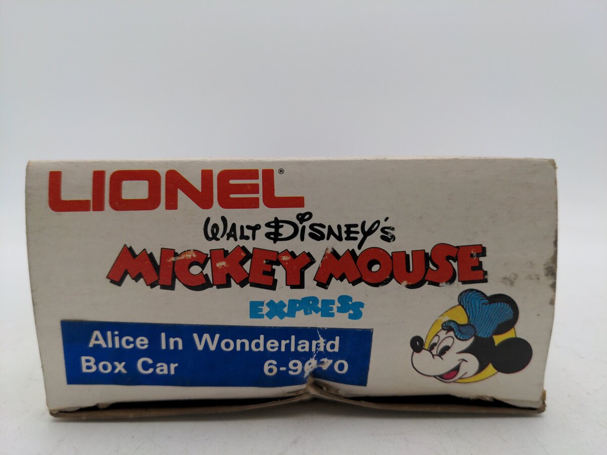 Lionel 6-9670 O Gauge Disney Alice in Wonderland Hi-Cube Boxcar #9670 EX/Box