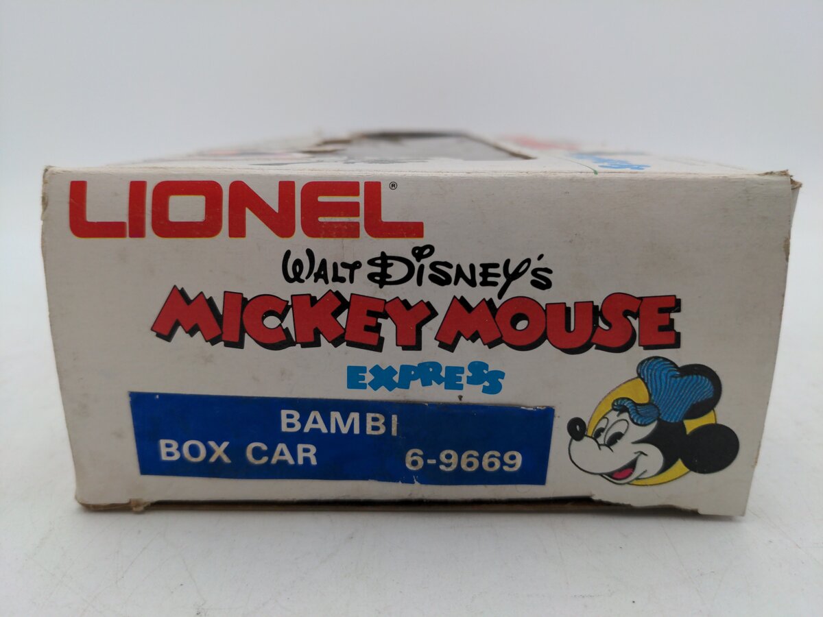 Lionel 6-9669 O Gauge Disney Bambi Hi-Cube Boxcar #9669 EX/Box