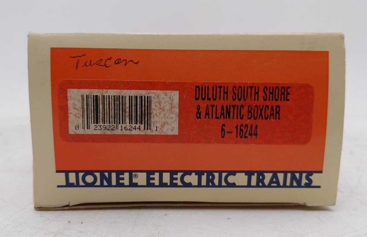 Lionel 6-16244 O Gauge Duluth South Shore & Atlantic Boxcar EX/Box