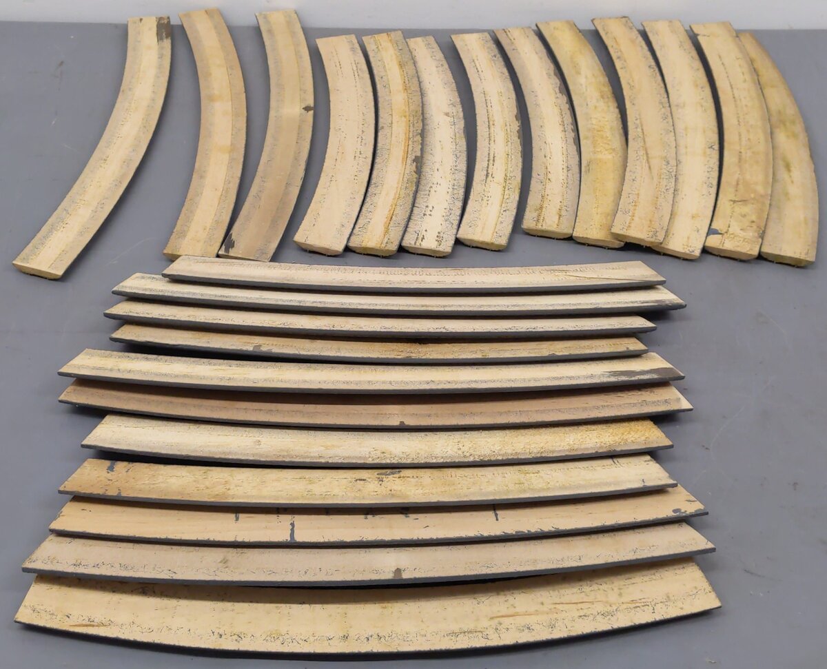 HO Custom Code 100 Curved Track Sections EX