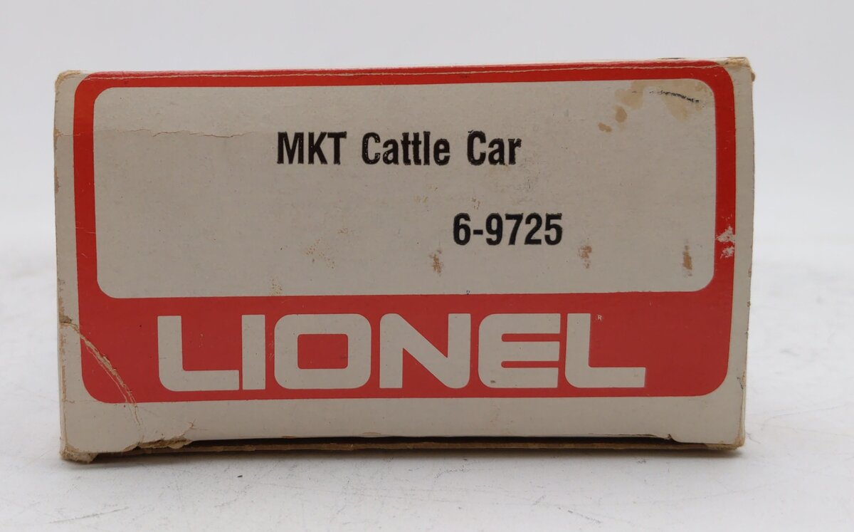 Lionel 6-9725 O Gauge Missouri Kansas Texas Bi-Level Stock Car LN/Box