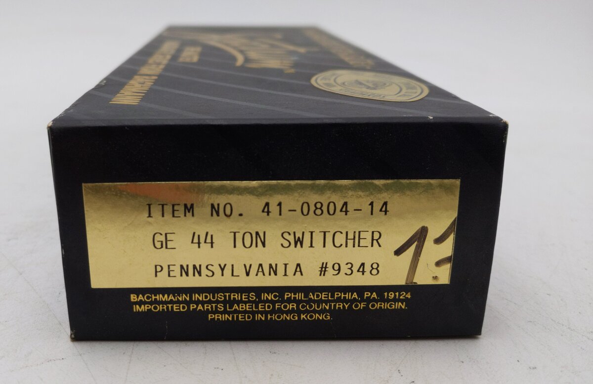 Bachmann 41-0804-14 HO FIC GE 44 Ton Diesel Switcher Custom Painted Weathered/Box